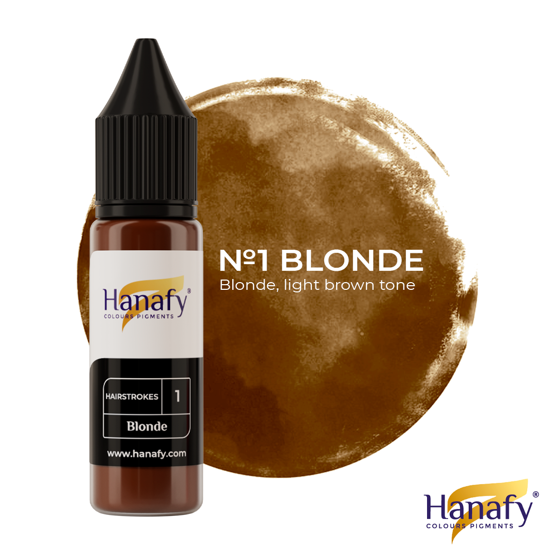 Hairstrokes N1 Blonde – Hanafy Pigments USA