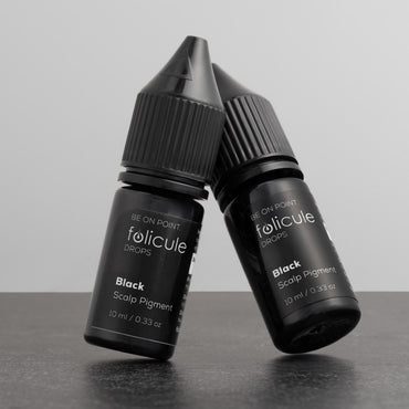 FOLICULE x HANAFY - Folicule Drops - Black SMP Pigment 10ml