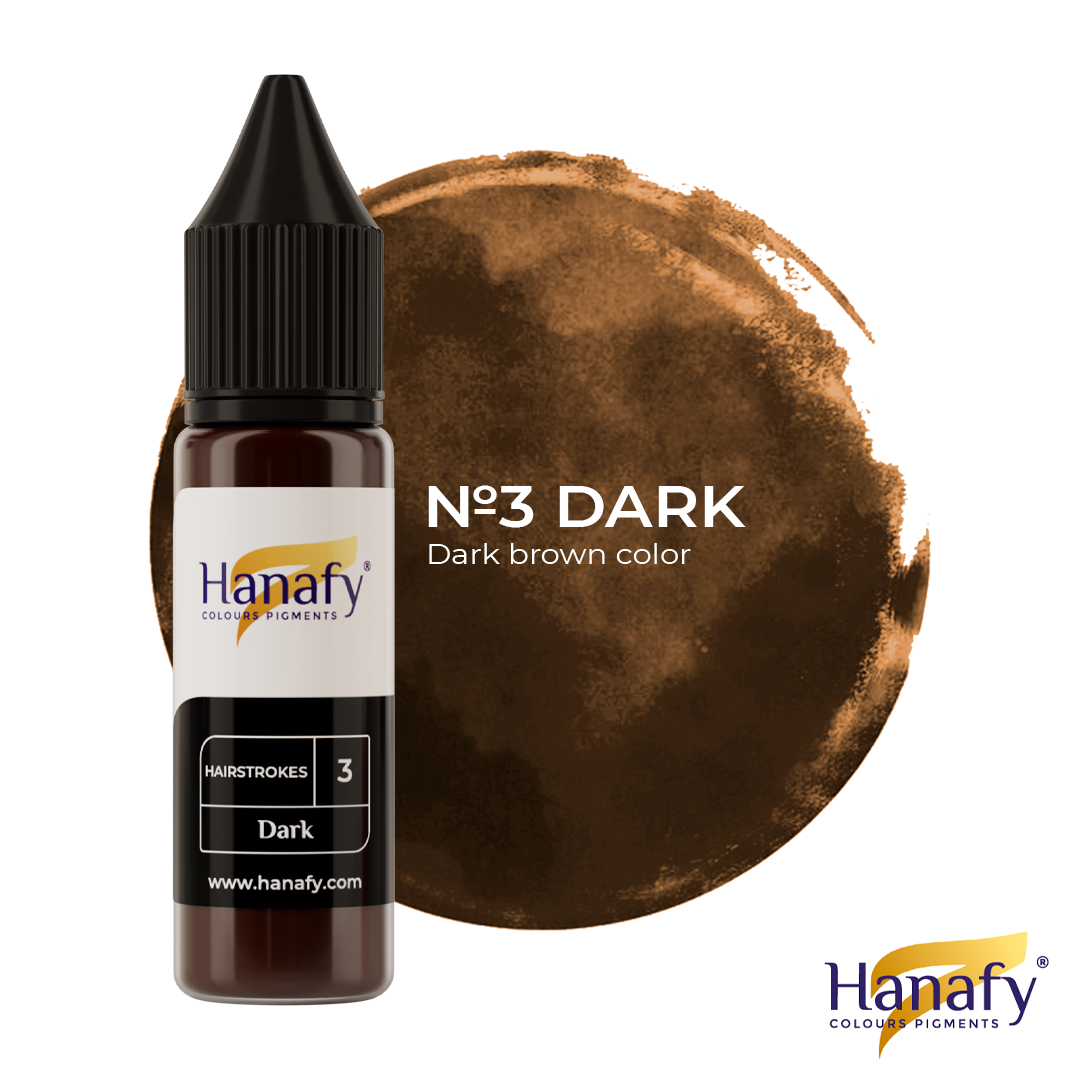 Hairstrokes N3 Dark – Hanafy Pigments USA