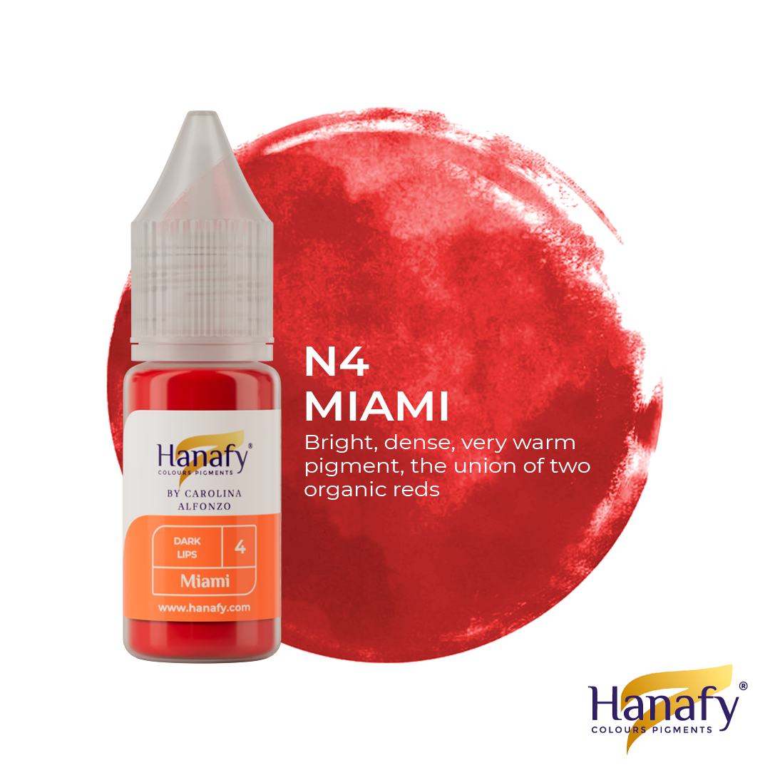 Dark Lips N4 Miami Hanafy Pigments USA Dark Lips N4 Miami Hanafy Pigments USA