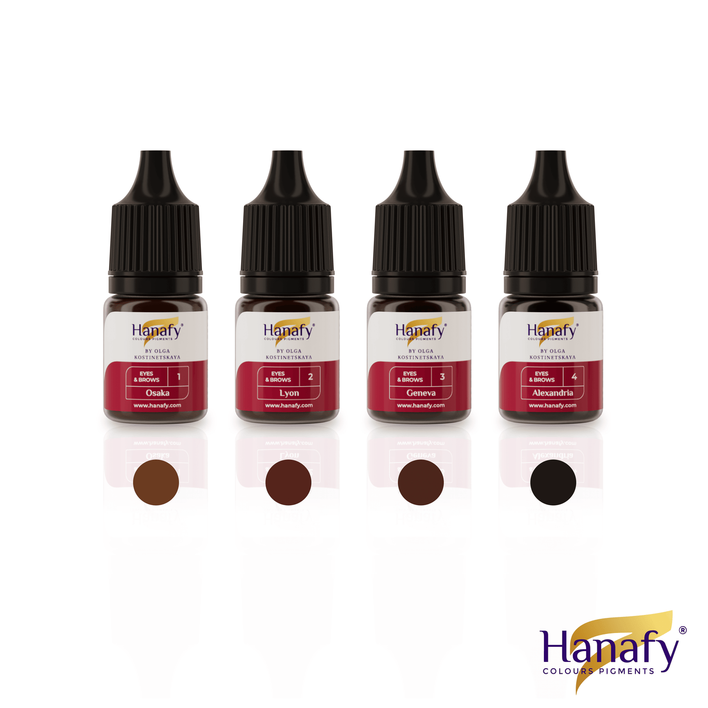 5ml Eyes & Brows Mini Set by Olga Kostinetskaya