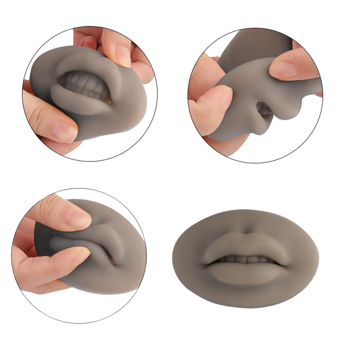 5D Soft Silicone Realistic Lip Practice For Lip Blush