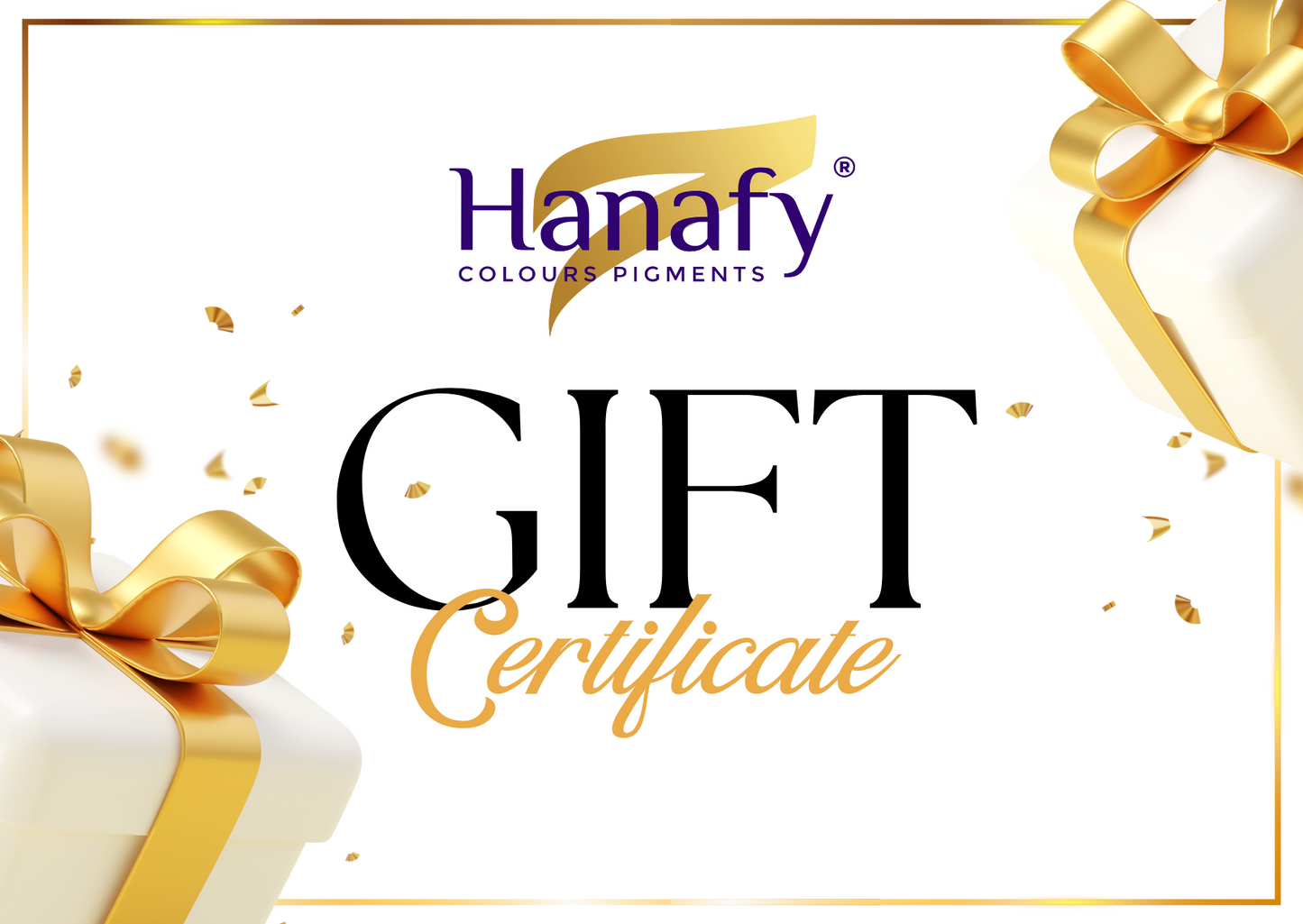 Hanafy Pigments Gift Certificate