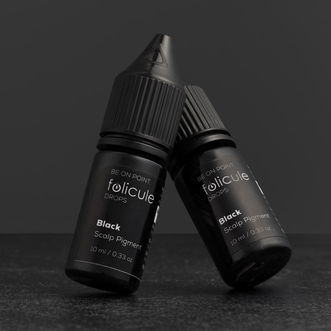 FOLICULE x HANAFY - Folicule Drops - Black SMP Pigment 10ml