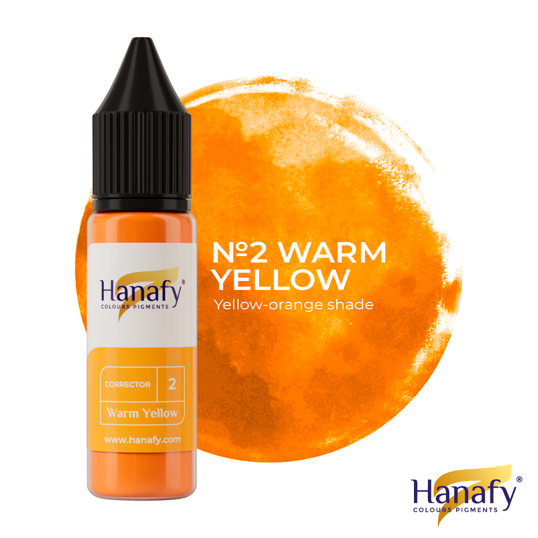 Corrector N2 Warm Yellow – Hanafy Pigments USA