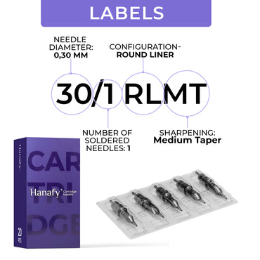 Hanafy Needle Cartridge 30/1RLMT