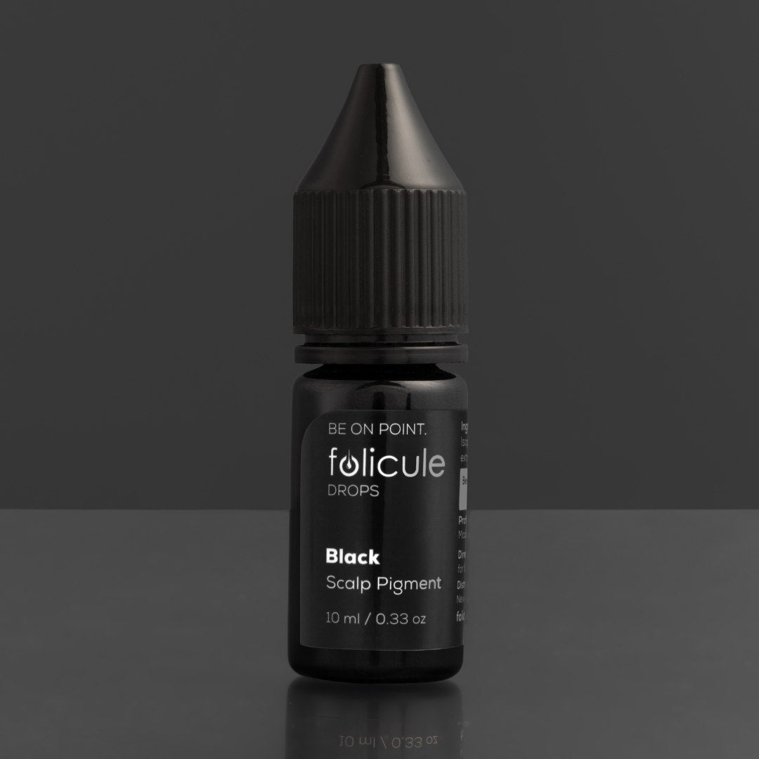FOLICULE x HANAFY - Folicule Drops - Black SMP Pigment 10ml