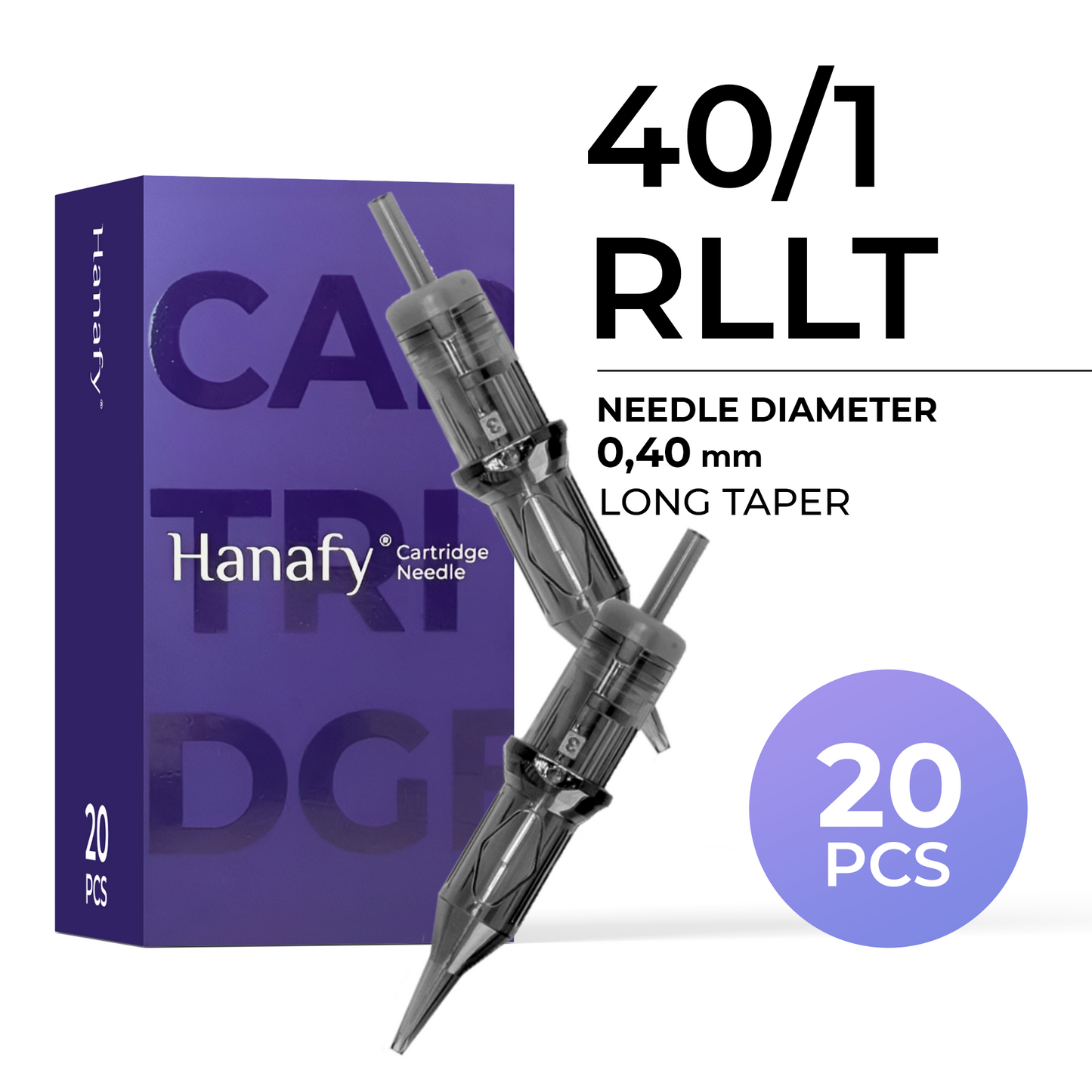 Hanafy Needle Cartridge 40/1RLLT
