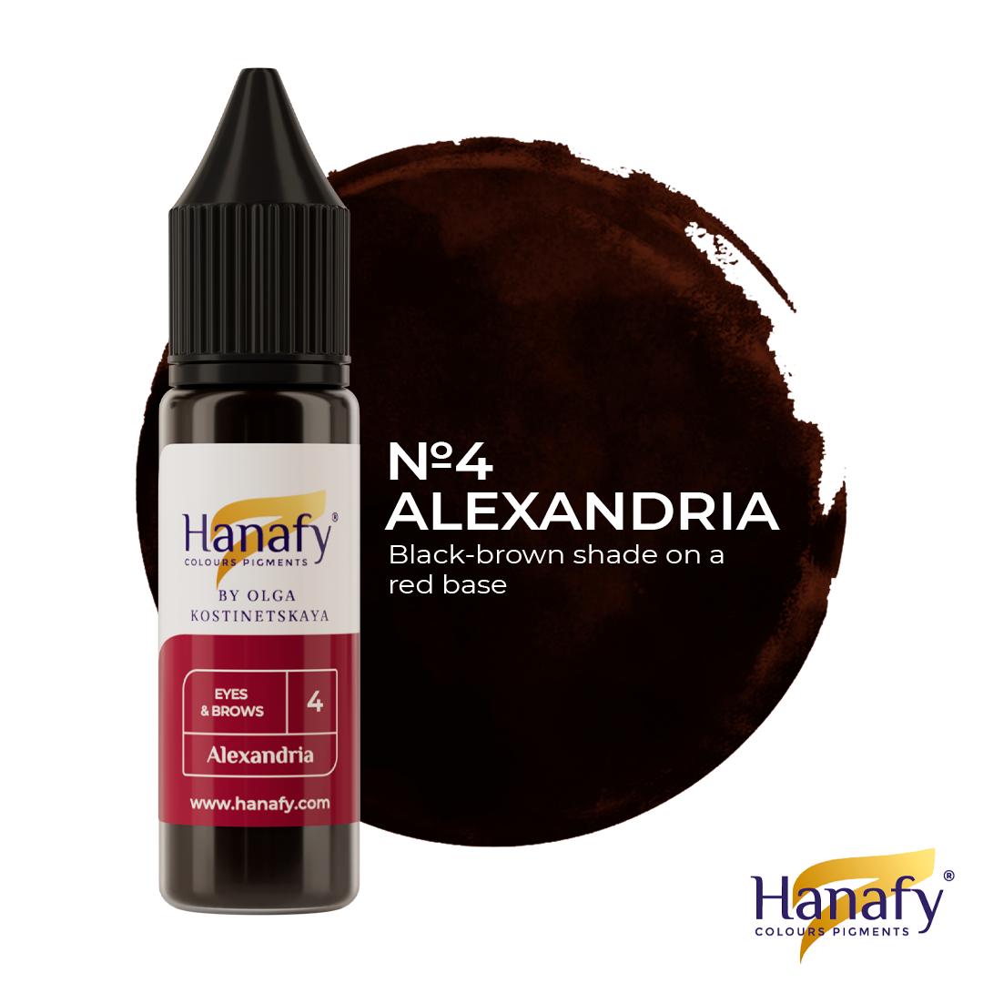 Eyes & Brows N4 Alexandria – Hanafy Pigments USA