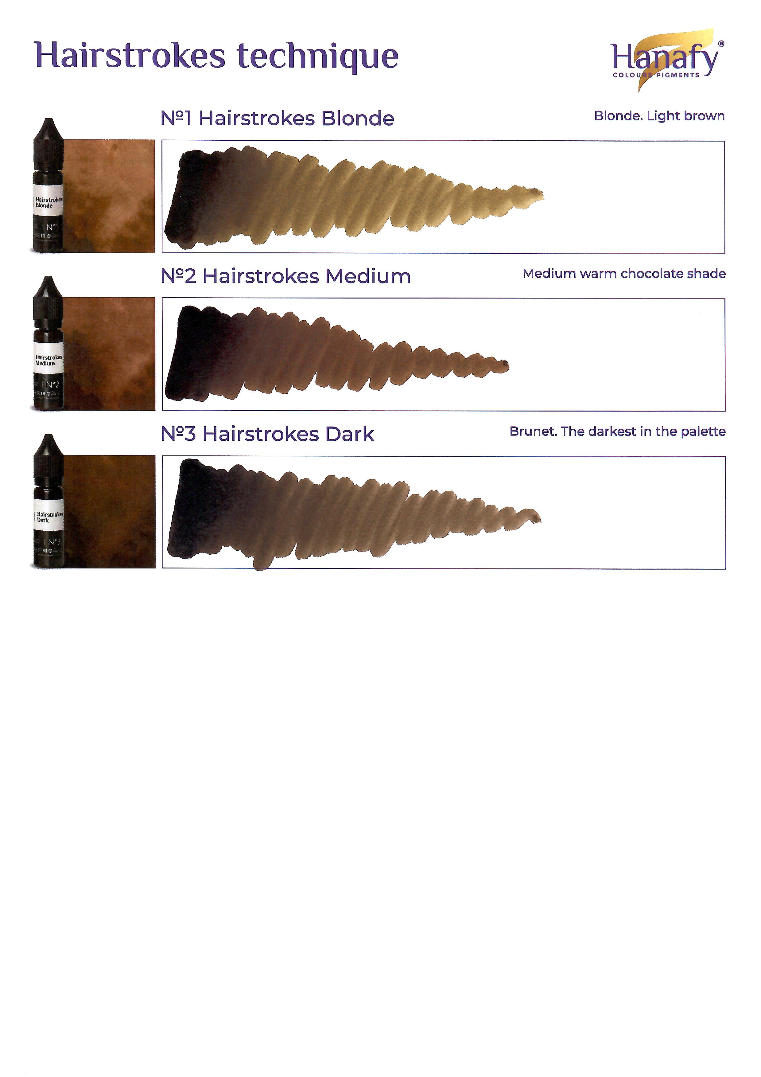 5ml Hairstrokes Mini Set – Hanafy Pigments USA