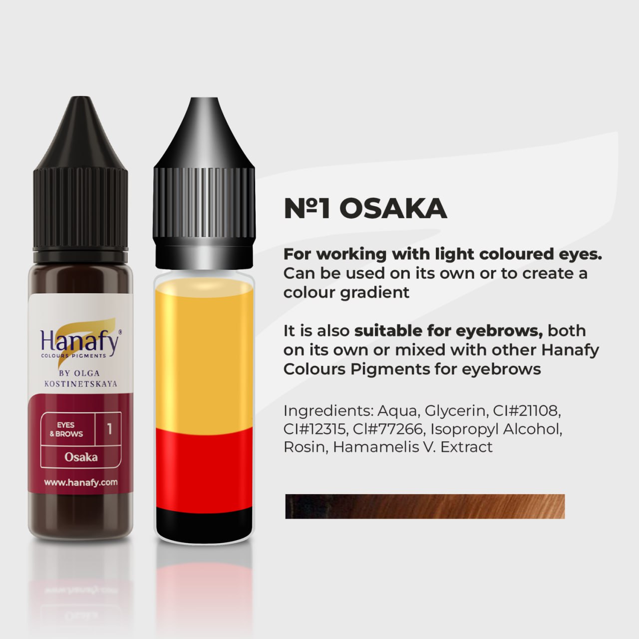 Eyes & Brows N1 Osaka – Hanafy Pigments USA