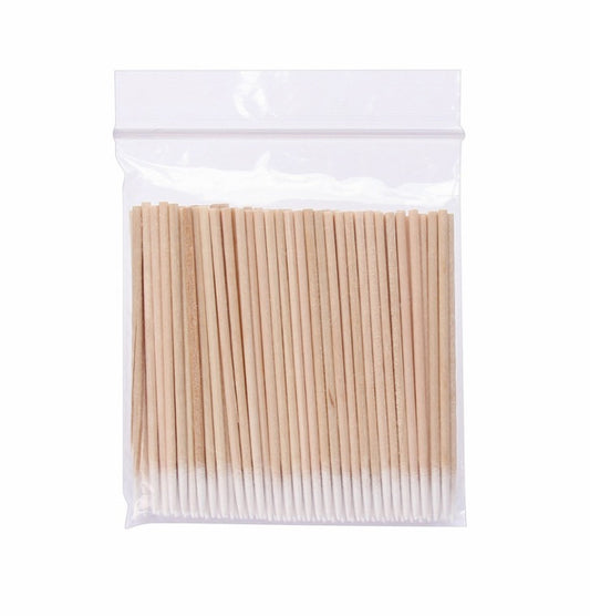 Wooden Fine Tip Cotton Swabs