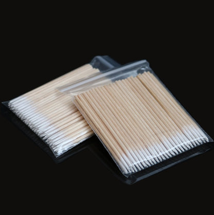 Wooden Fine Tip Cotton Swabs