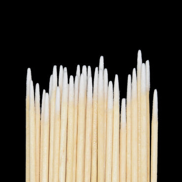 Wooden Fine Tip Cotton Swabs